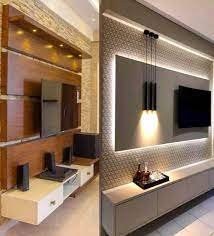 خلفيات شاشات تلفزيون خشب بمواصفات حديثة تناسب الديكور العصري.